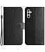 SoFetch Zwart Bloem Vlinder Bookcase Hoesje voor de Samsung Galaxy A14