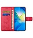 SoFetch Rood Bloem Vlinder Bookcase Hoesje voor de Samsung Galaxy A14
