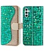 SoFetch Groen Krokodillen Bookcase Hoesje voor de Samsung Galaxy A14