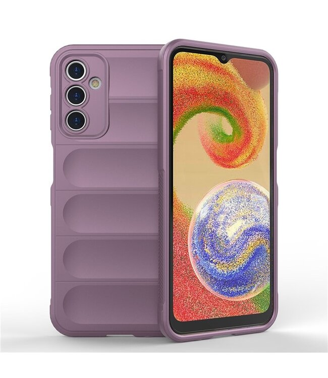 SoFetch Lichtpaars Valbestendig TPU Hoesje voor de Samsung Galaxy A14