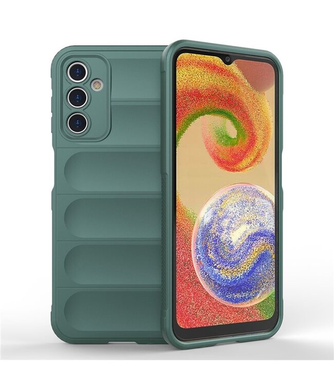 SoFetch Groen Valbestendig TPU Hoesje voor de Samsung Galaxy A14