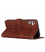 SoFetch Bruin Smile Bookcase Hoesje voor de Samsung Galaxy A14