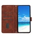 SoFetch Bruin Smile Bookcase Hoesje voor de Samsung Galaxy A14