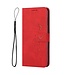 SoFetch Rood Smile Bookcase Hoesje voor de Samsung Galaxy A14