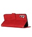 SoFetch Rood Smile Bookcase Hoesje voor de Samsung Galaxy A14