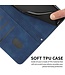 SoFetch Saffierblauw Smile Bookcase Hoesje voor de Samsung Galaxy A14