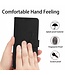 SoFetch Zwart Smile Bookcase Hoesje met Polsbandje voor de Samsung Galaxy A14