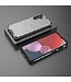 SoFetch Grijs Honingraat Hybride Hoesje voor de Samsung Galaxy A14