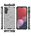 SoFetch Grijs Honingraat Hybride Hoesje voor de Samsung Galaxy A14