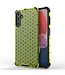 SoFetch Groen Honingraat Hybride Hoesje voor de Samsung Galaxy A14