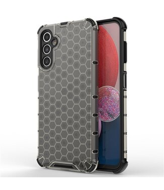 SoFetch Zwart Honingraat Hybride Hoesje Samsung Galaxy A14