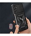 SoFetch Zwart Ring Houder Hybride Hoesje voor de Samsung Galaxy A14
