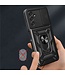 SoFetch Groen Ring Houder Hybride Hoesje met Handriem voor de Samsung Galaxy A14