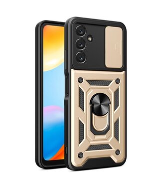 SoFetch Goud Ring Houder Hybride Hoesje Samsung Galaxy A14