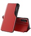 SoFetch Rood Spiegel Modern Bookcase Hoesje voor de Samsung Galaxy A14