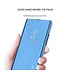SoFetch Blauw Spiegel Stijlvol Bookcase Hoesje voor de Samsung Galaxy A14