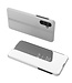 SoFetch Zilver Spiegel Stijlvol Bookcase Hoesje voor de Samsung Galaxy A14