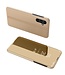 SoFetch Goud Spiegel Stijlvol Bookcase Hoesje voor de Samsung Galaxy A14