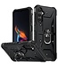 SoFetch Zwart Ring Houder Leger Hardcase Hoesje voor de Samsung Galaxy A14