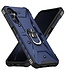 SoFetch Blauw Ring Houder Leger Hardcase Hoesje voor de Samsung Galaxy A14