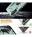 SoFetch Donkergroen Ring Houder Leger Hardcase Hoesje voor de Samsung Galaxy A14