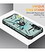 SoFetch Donkergroen Ring Houder Leger Hardcase Hoesje voor de Samsung Galaxy A14