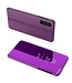 SoFetch Paars Spiegel Stijlvol Bookcase Hoesje voor de Samsung Galaxy A14