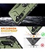 SoFetch Legergroen Ring Houder Leger Hardcase Hoesje voor de Samsung Galaxy A14