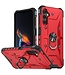 SoFetch Rood Ring Houder Leger Hardcase Hoesje voor de Samsung Galaxy A14