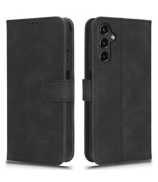 SoFetch Zwart Zacht Bookcase Hoesje Samsung Galaxy A14