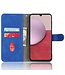 SoFetch Blauw Zacht Bookcase Hoesje voor de Samsung Galaxy A14