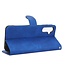 SoFetch Blauw Zacht Bookcase Hoesje voor de Samsung Galaxy A14