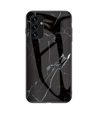 SoFetch Zwart Marmer Hybride Hoesje Samsung Galaxy A14