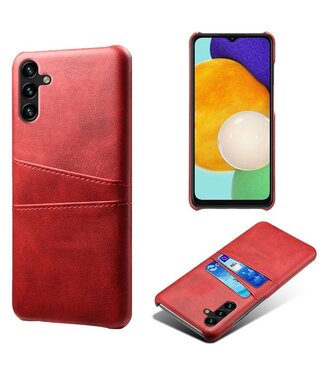 SoFetch Rood Pasjeshouder Zakelijk Hardcase Hoesje Samsung Galaxy A14