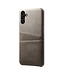 SoFetch Grijs Pasjeshouder Zakelijk Hardcase Hoesje voor de Samsung Galaxy A14