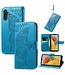 SoFetch Blauw Vlinder Bookcase Hoesje voor de Samsung Galaxy A14