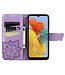 SoFetch Lichtpaars Vlinder Bookcase Hoesje voor de Samsung Galaxy A14