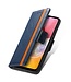 SoFetch Donkerblauw RFID Zakelijk Bookcase Hoesje voor de Samsung Galaxy A14