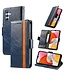 SoFetch Donkerblauw RFID Zakelijk Bookcase Hoesje voor de Samsung Galaxy A14