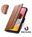 SoFetch Donkerbruin RFID Zakelijk Bookcase Hoesje voor de Samsung Galaxy A14