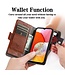 SoFetch Donkerbruin RFID Zakelijk Bookcase Hoesje voor de Samsung Galaxy A14