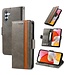 SoFetch Grijs RFID Zakelijk Bookcase Hoesje voor de Samsung Galaxy A14