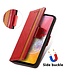 SoFetch Rood RFID Zakelijk Bookcase Hoesje voor de Samsung Galaxy A14