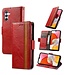 SoFetch Rood RFID Zakelijk Bookcase Hoesje voor de Samsung Galaxy A14