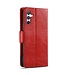 SoFetch Rood RFID Zakelijk Bookcase Hoesje voor de Samsung Galaxy A14