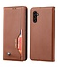 SoFetch Bruin Pasjeshouder Modern Bookcase Hoesje voor de Samsung Galaxy A14