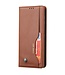 SoFetch Bruin Pasjeshouder Modern Bookcase Hoesje voor de Samsung Galaxy A14