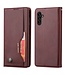 SoFetch Bordeaux Rood Pasjeshouder Modern Bookcase Hoesje voor de Samsung Galaxy A14
