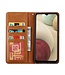 SoFetch Bordeaux Rood Pasjeshouder Modern Bookcase Hoesje voor de Samsung Galaxy A14