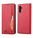 SoFetch Rood Pasjeshouder Modern Bookcase Hoesje voor de Samsung Galaxy A14